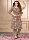 Cotton Craze 101 New Ethnic Wear cotton Printed Kurti With Bottom Collection